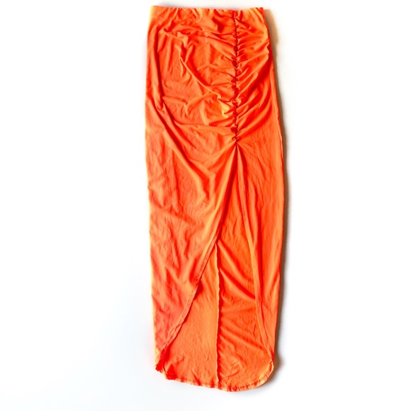 Fashion Nova Vibrant Orange Crop Top - Picture 3 of 15